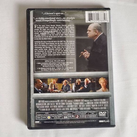 Into the Storm (DVD) Brendan Gleeson as Winston Churchill Biopic Drama - Picture 3 of 3